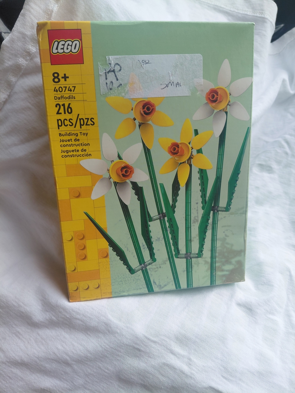 Lego Yellow & White Daffodils Faux Floral Building Set